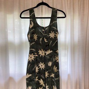 Vintage Wrap Waist Dress